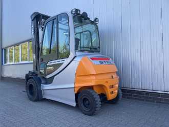 Used Forklift Truck STILL RX60-45 | Batterie mit 89% | Triplex 5.980mm ELEKTRO VIERRADFRONTSTAPLER (13046073)